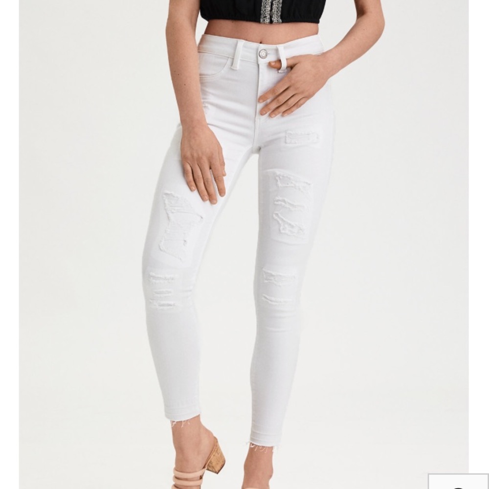 NWT American Eagle High Waisted Jegging Crop 00